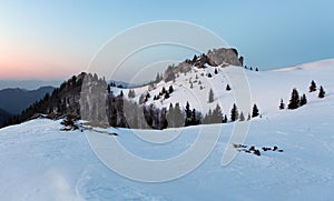 Králova studna v zimě, Slovensko