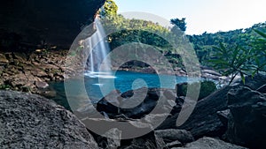 Krang Suri Falls Time lapse in Meghalaya, Northeast India