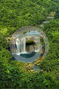 Krang suri waterfall, aintia Hills District, Meghalaya, India