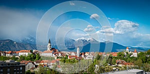 Kranj, Slovenia - Panorama view photo