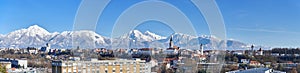 Kranj, Slovenia - Winter Panorama view photo