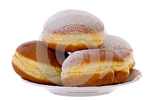 Krapfen Berliner Pfannkuchen Bismarck Donuts photo