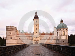 Krasiczyn castle Zamek w Krasiczynie near Przemysl. Poland