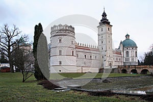 Krasiczyn castle Zamek w Krasiczynie near Przemysl. Poland