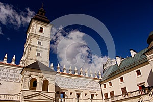 Krasiczyn, Poland. The castle was visited by many Polish kings.