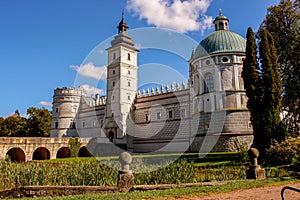 Krasiczyn, Poland. The castle was visited by many Polish kings.