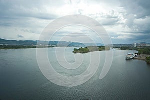 Krasnoyarsk, river Yenisei