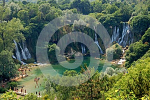 Kravica waterfalls, Bosnia and Hercegovina photo