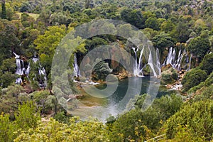 Kravica waterfalls - bosnia-herzegovina photo