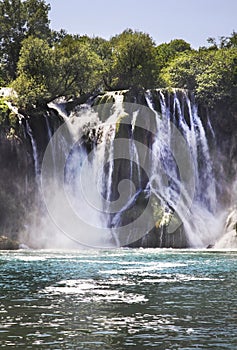 Kravice Falls in Ljubuski. Bosnia and Herzegovina photo