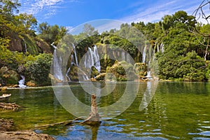 Kravice waterfall in Bosnia and Herzegovina