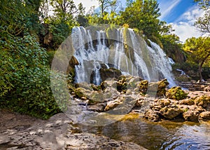 Kravice waterfall in Bosnia and Herzegovina photo