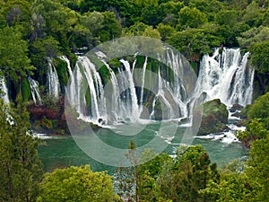 Kravice waterfall photo