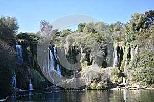 The Kravice waterfalls on the Trebizat river