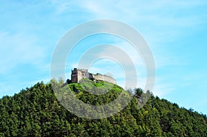 Kremenets Ukraine - ruins of castle