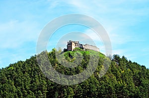 Kremenets Ukraine - ruins of castle