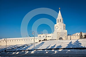 The Kremlin is an architectural and historical monument of Kazan, Tatarstan Republic.