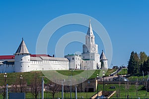 The Kremlin is an architectural landmark of Kazan, Tatarstan Republic.