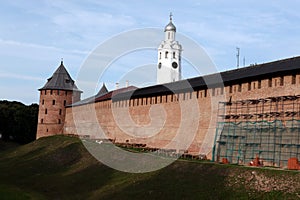 The Kremlin Detinets-stronghold. Great Veliky Novgorod