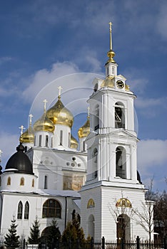 Kremlin in Dmitrov, old historical town in Moscow region, Russia