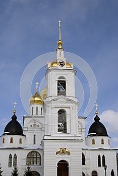 Kremlin in Dmitrov, old historical town in Moscow region, Russia