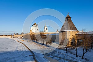 Kremlin and the Dovmont Town in Pskov