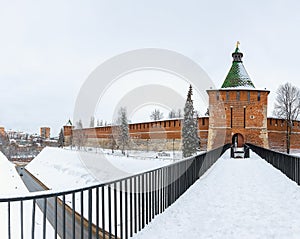 Kremlin is a fortress photo