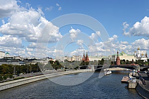 Kremlin and Moskva River.