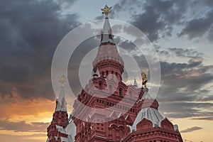 Kremlin and Red Square in Moscow
