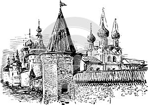The Kremlin, Rostov the Great. Russia photo