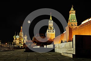 Kremlin and St. Basil cathedral