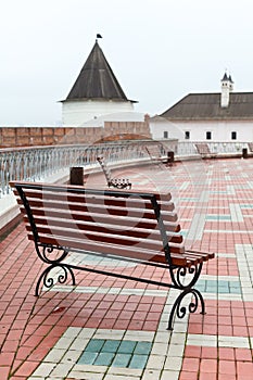 Kremlin territory in Kazan city, Russia