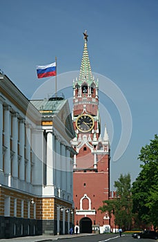 Kremlin tower with chime photo