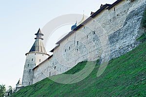 Kremlin Tower of Pskov city