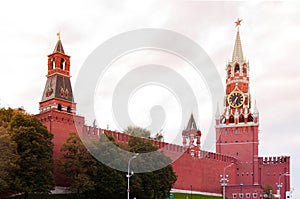 Kremlin wall and towers