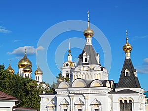 The Kremlin (XII century) in the town of Dmitrov, Russia.