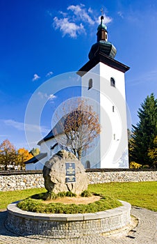 Kremnicke bane - geographica center of Europe, Slovakia