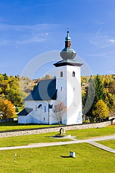 Kremnicke bane - geographica center of Europe, Slovakia