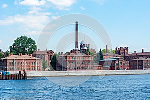 Kresty building famous prison in Saint Petersburg, Russia