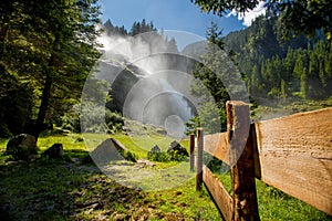 Krimml waterfall, Austria