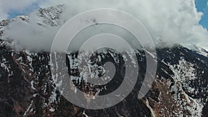 Krimml Waterfalls in Austrian Alps