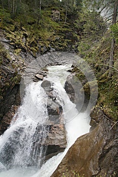 Krimml Waterfalls - world famous sight in Austria