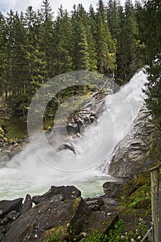 Krimml Waterfalls - world famous sight in Austria