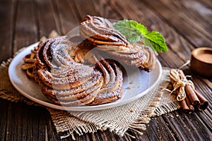 Kringle - Estonian cinnamon braid bread