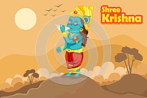Krishna Janmashtami background