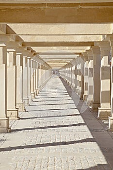 Krishna Temple Footpath Shapes