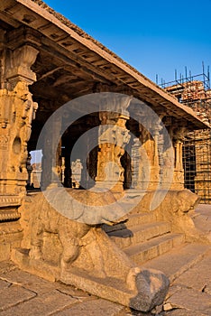 Krishna temple in Hampi