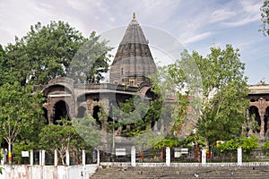 Krishnapura Chhatri, Indore, Madhya Pradesh. Indian Architecture. Ancient Architecture of Indian temple