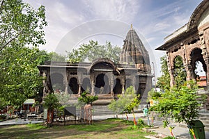 Krishnapura Chhatri, Indore, Madhya Pradesh. Indian Architecture. Ancient Architecture of Indian temple