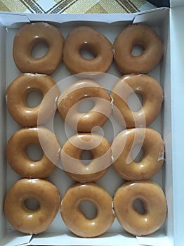 Krispy kream donuts photo